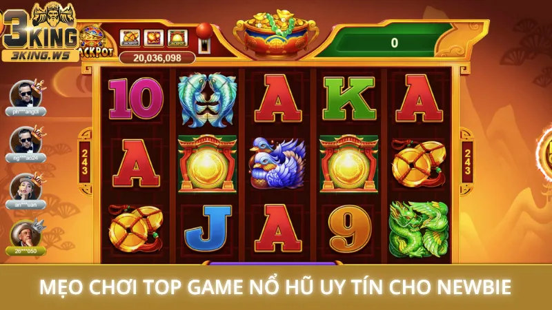 Mẹo chơi top game nổ hũ uy tín cho newbie
